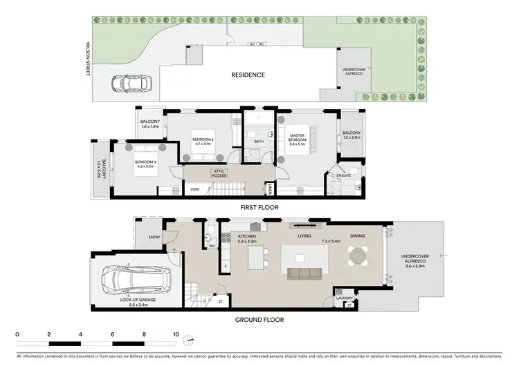 Floorplan of Homely semi-detached listing, 40 Wilson Street, Kogarah NSW 2217