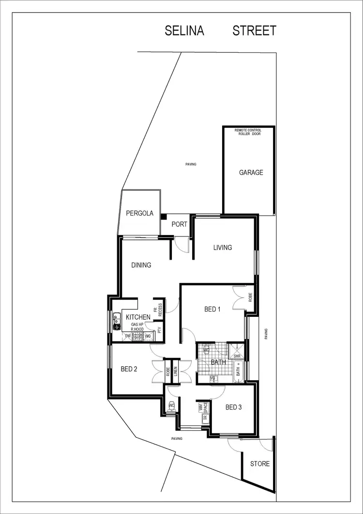Floorplan of Homely villa listing, 5 Selina Street, Innaloo WA 6018