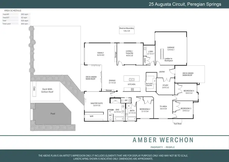 Floorplan of Homely house listing, 25 Augusta Circuit, Peregian Springs QLD 4573