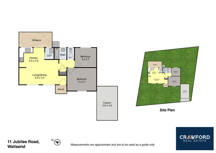 Floorplan of Homely house listing, 11 Jubilee Road, Wallsend NSW 2287