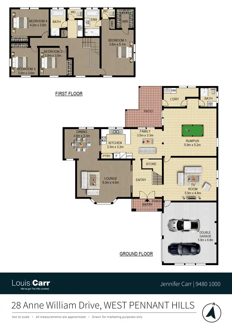 Floorplan of Homely house listing, 28 Anne William Drive, West Pennant Hills NSW 2125