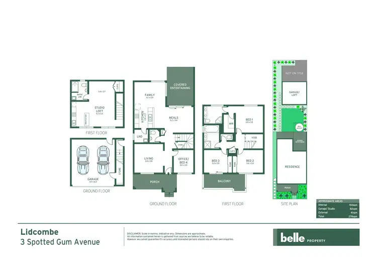 Floorplan of Homely house listing, 3 Spotted Gum Avenue, Lidcombe NSW 2141
