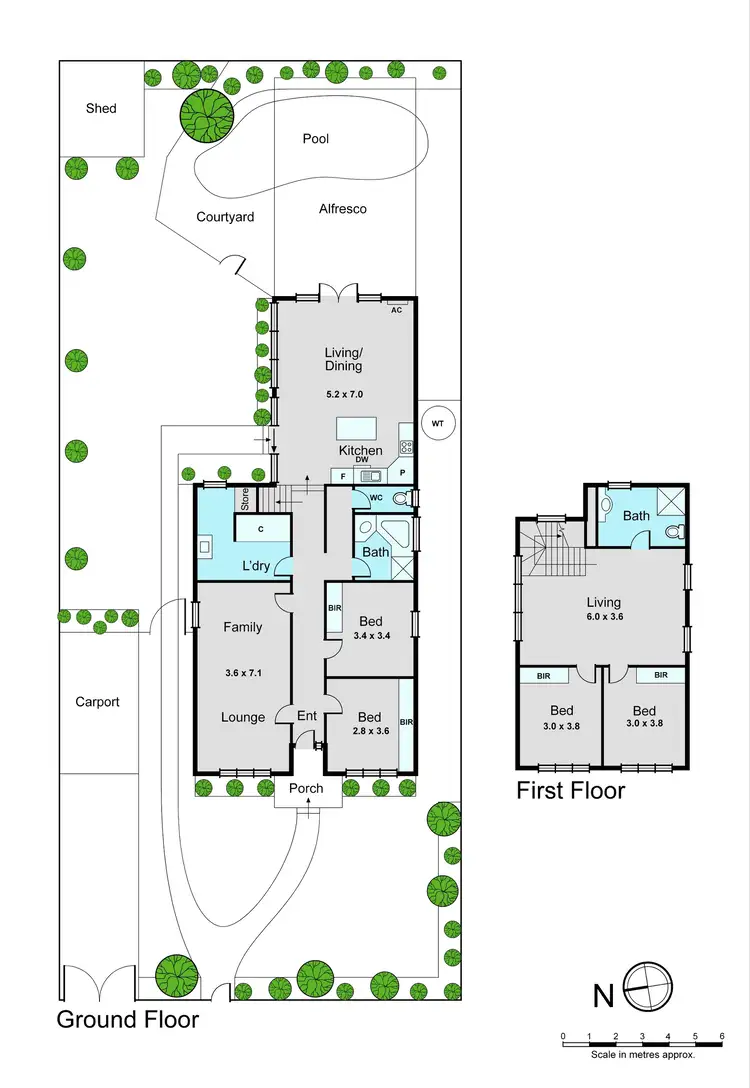 Floorplan of Homely house listing, 40 John Street, Oakleigh VIC 3166