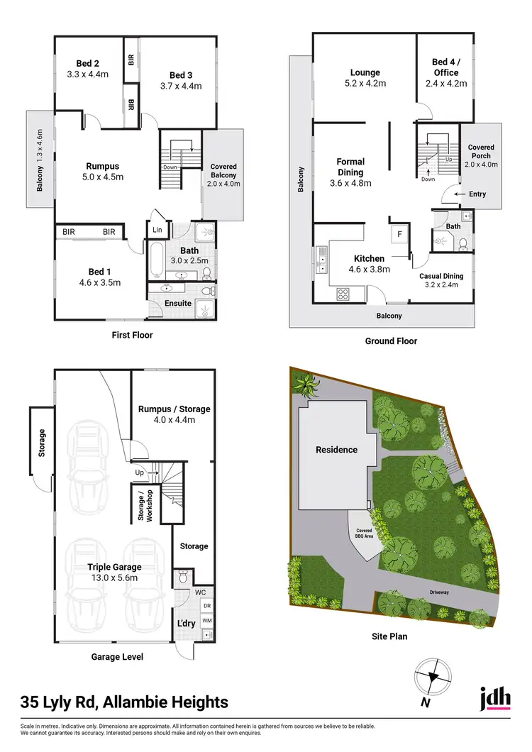 Floorplan of Homely house listing, 35 Lyly Road, Allambie Heights NSW 2100
