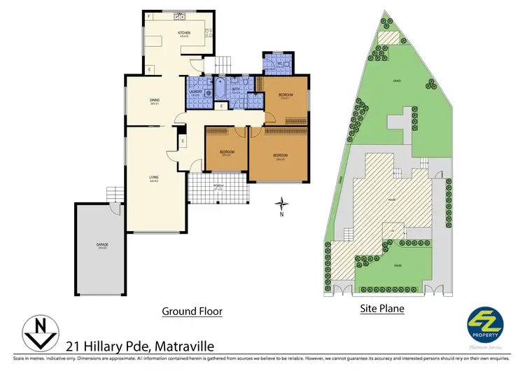 Floorplan of Homely house listing, 21 Hillary Parade, Matraville NSW 2036