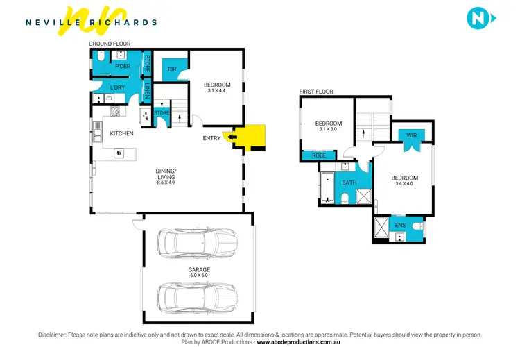 Floorplan of Homely unit listing, 1/164 Fenwick Street, Portarlington VIC 3223