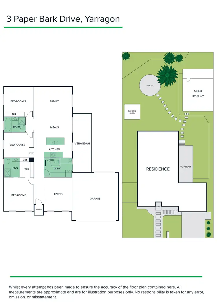 Floorplan of Homely house listing, 3 Paper Bark Drive, Yarragon VIC 3823