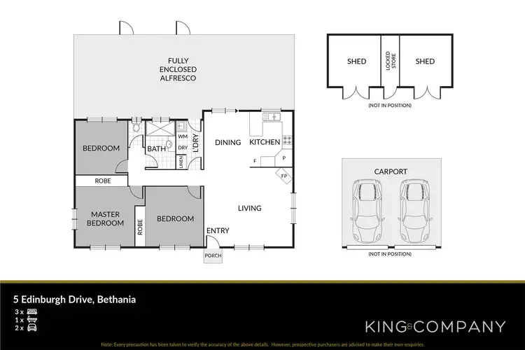 Floorplan of Homely house listing, 5 Edinburgh Drive, Bethania QLD 4205