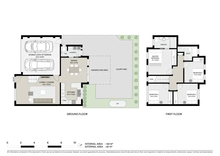 Floorplan of Homely townhouse listing, 2/33 Warrah Road, Yowie Bay NSW 2228
