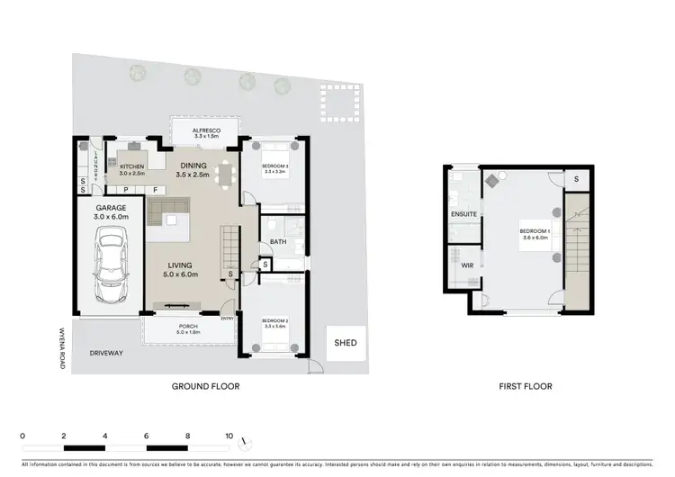 Floorplan of Homely townhouse listing, 6/7 Wyena Road, Pendle Hill NSW 2145