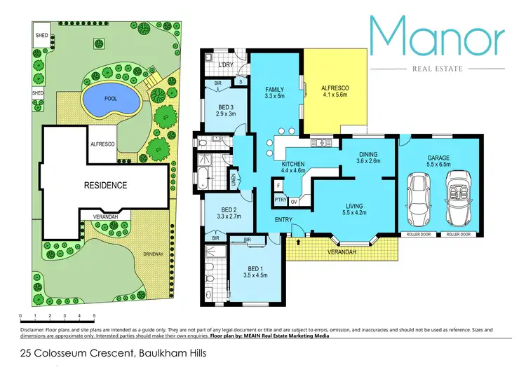 Floorplan of Homely house listing, 25 Colosseum Crescent, Baulkham Hills NSW 2153
