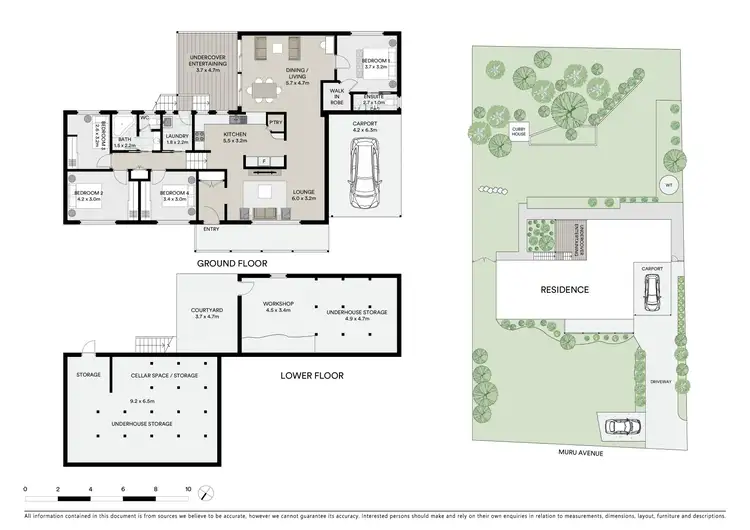 Floorplan of Homely house listing, 23 Muru Avenue, Winmalee NSW 2777