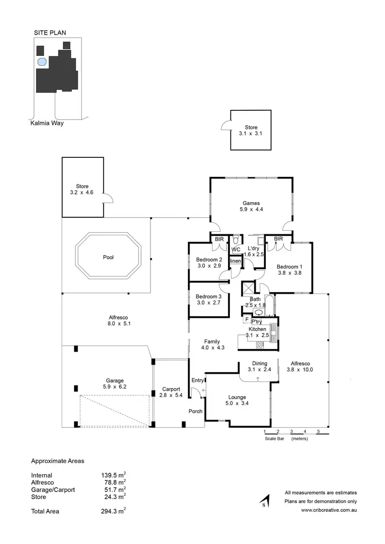 Floorplan of Homely house listing, 53 Kalmia Way, Forrestfield WA 6058