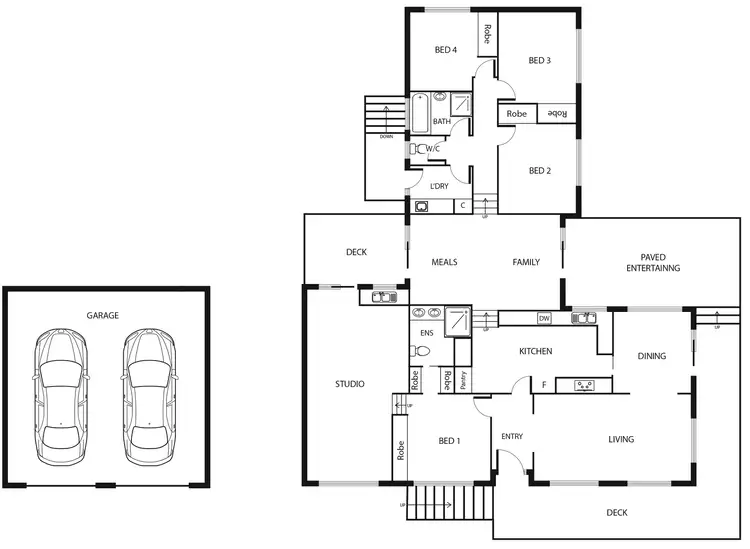 Floorplan of Homely house listing, 40 Halfrey Circuit, Wanniassa ACT 2903