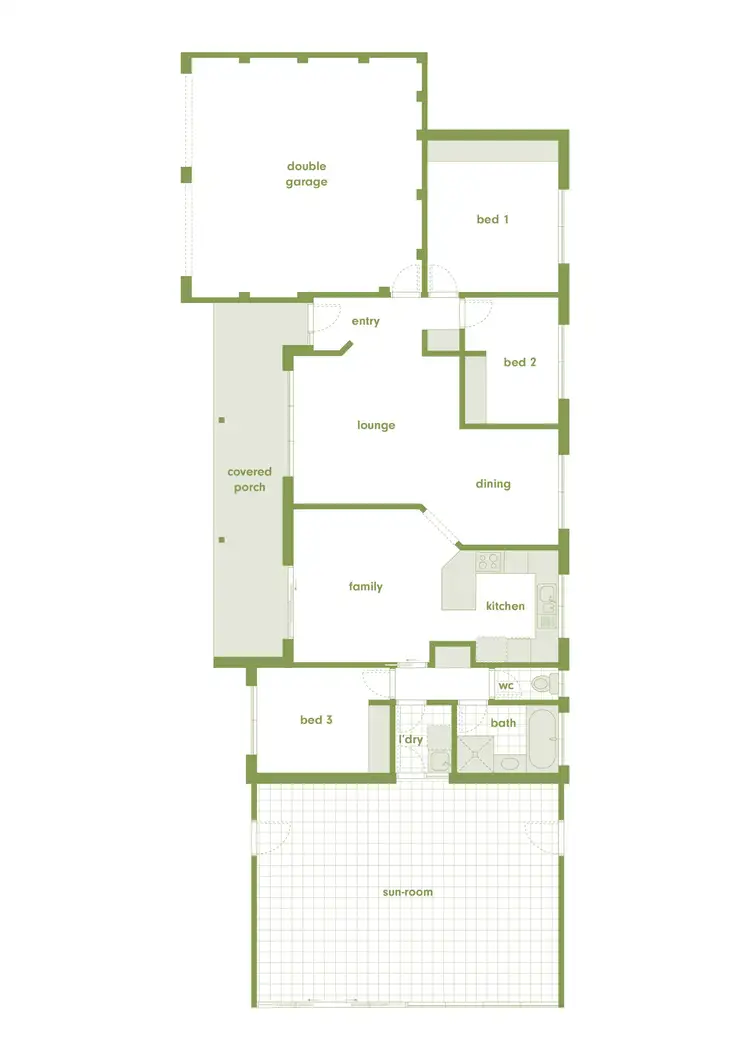 Floorplan of Homely townhouse listing, 6/15 Wyselaskie Circuit, Kambah ACT 2902