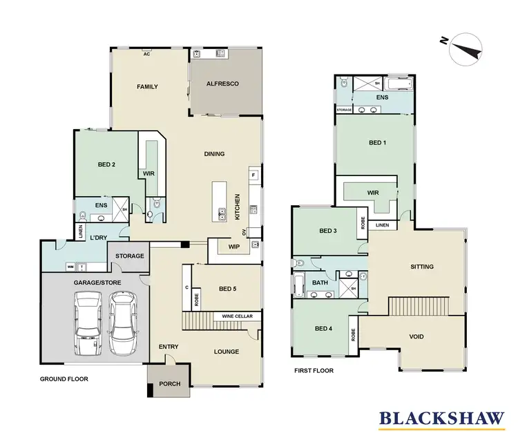 Floorplan of Homely house listing, 16 Porter Street, Wright ACT 2611