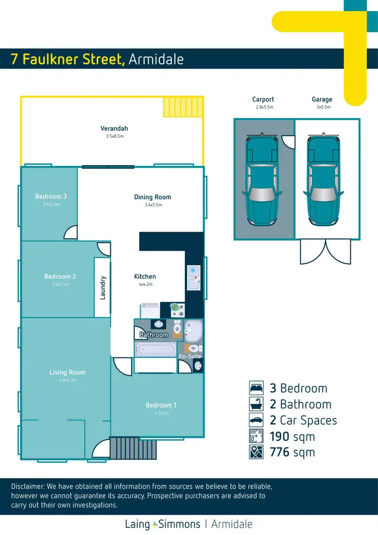 Floorplan of Homely house listing, 7 Faulkner Street, Armidale NSW 2350