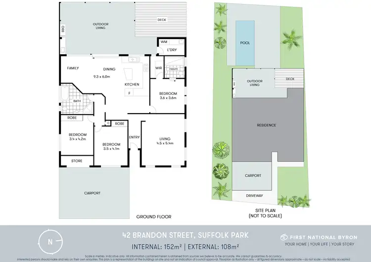 Floorplan of Homely house listing, 42 Brandon Street, Suffolk Park NSW 2481