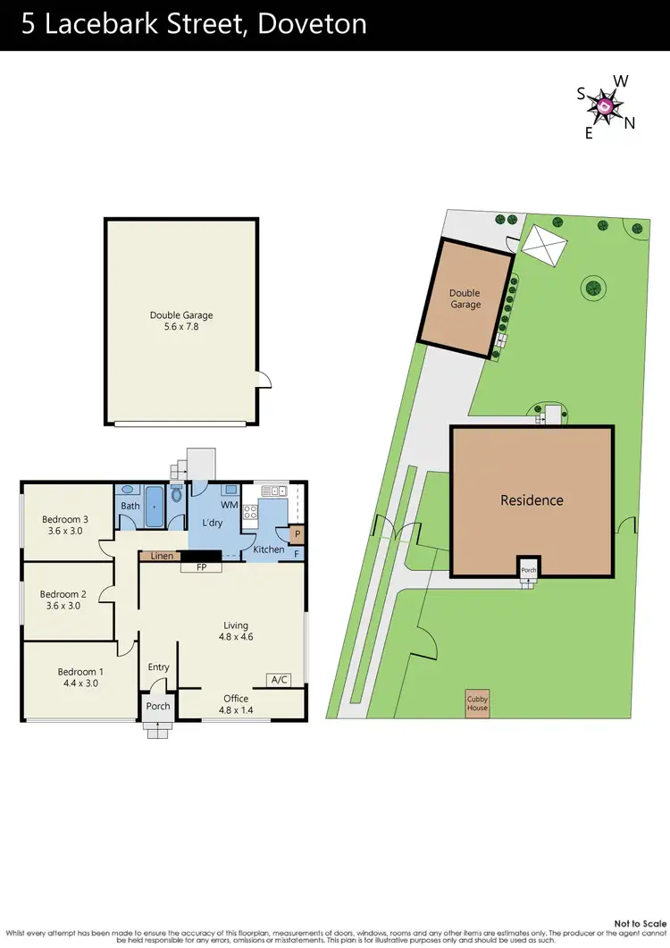 Floorplan of Homely house listing, 5 Lacebark Street, Doveton VIC 3177