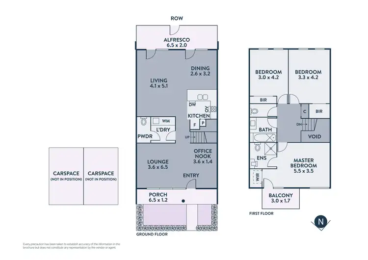Floorplan of Homely townhouse listing, 7A Showers Street, Preston VIC 3072