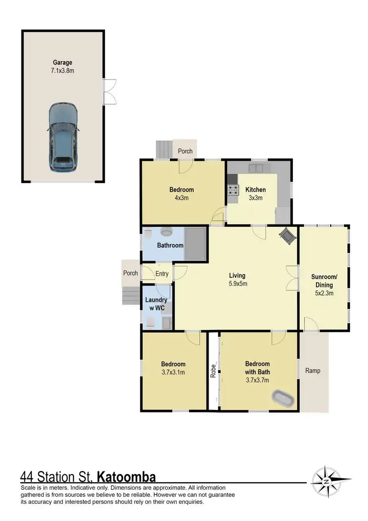 Floorplan of Homely house listing, 44 Station Street, Katoomba NSW 2780