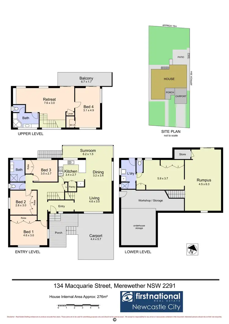 Floorplan of Homely house listing, 134 Macquarie Street, Merewether NSW 2291