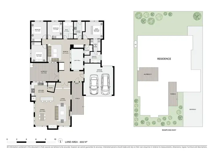 Floorplan of Homely house listing, 4 Rampling Way, Nerrina VIC 3350