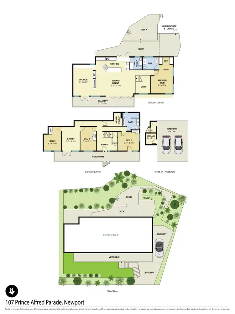 Floorplan of Homely house listing, 107 Prince Alfred Parade, Newport NSW 2106