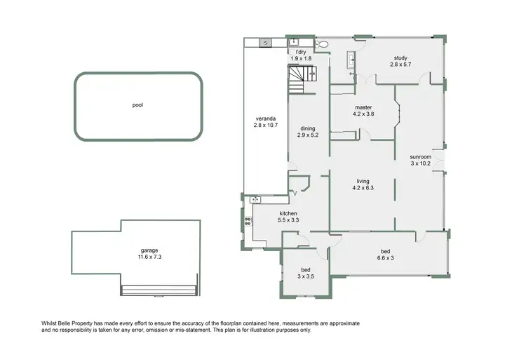 Floorplan of Homely house listing, 32 Goodwin Street, Edge Hill QLD 4870
