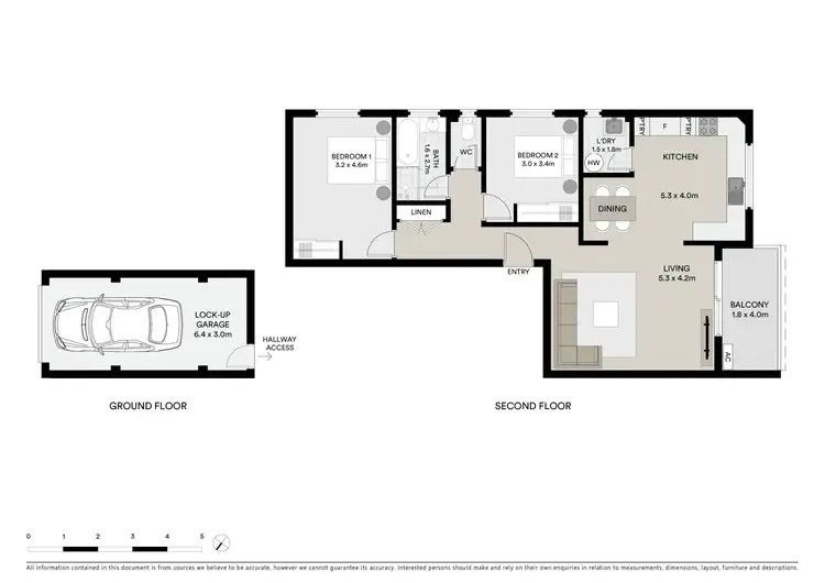 Floorplan of Homely apartment listing, 5/39 Bellevue Parade, Hurstville NSW 2220