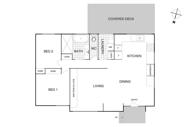 Floorplan of Homely house listing, 23 Santalum Street, Rivett ACT 2611