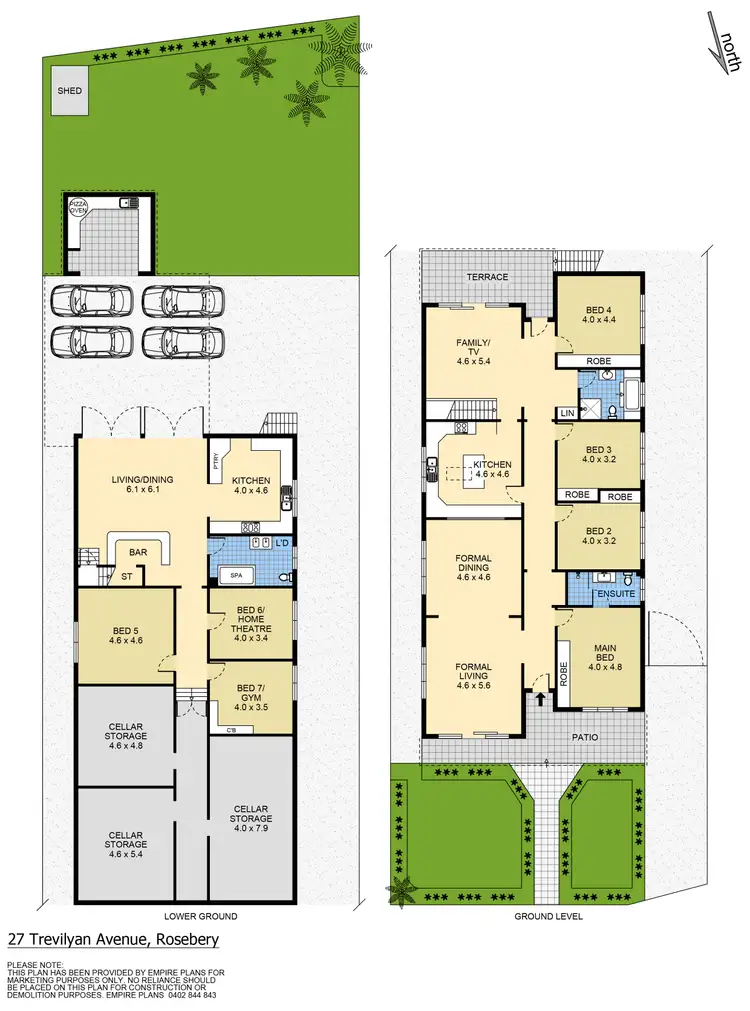 Floorplan of Homely house listing, 27 Trevilyan Avenue, Rosebery NSW 2018