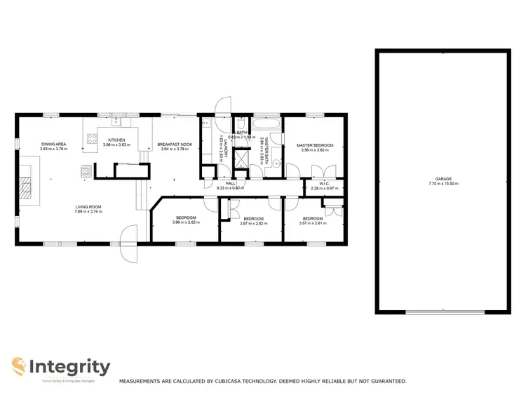 Floorplan of Homely house listing, 311 Kinglake-Glenburn Road, Kinglake VIC 3763