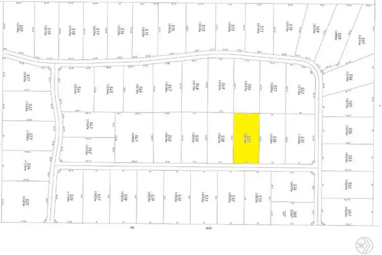 Floorplan of Homely land listing, LOT 537, 152 Berrima Road, Marbelup WA 6330
