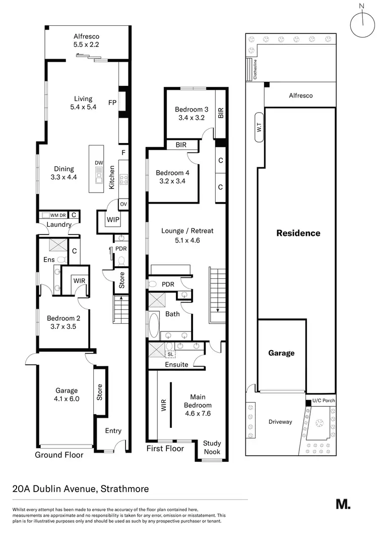 Floorplan of Homely house listing, 20 Dublin Avenue, Strathmore VIC 3041