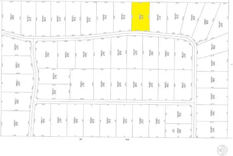 Floorplan of Homely land listing, LOT 512, 152 Ajana Drive, Marbelup WA 6330