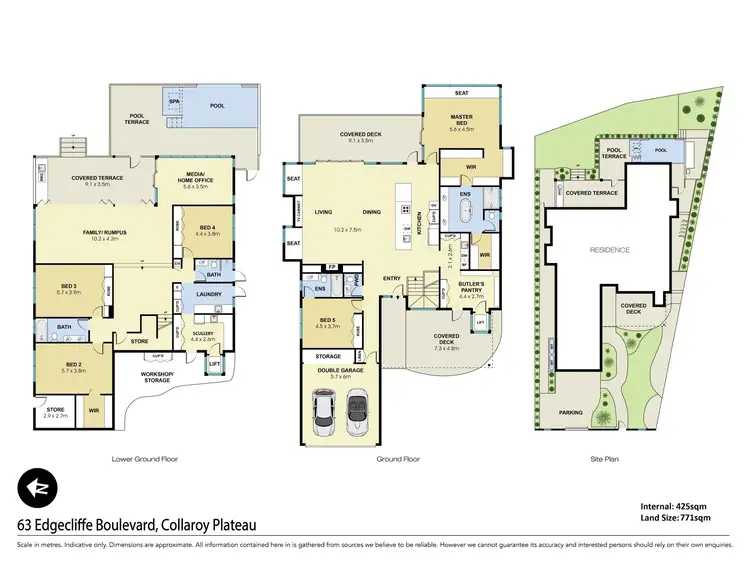 Floorplan of Homely house listing, 63 Edgecliffe Boulevard, Collaroy Plateau NSW 2097