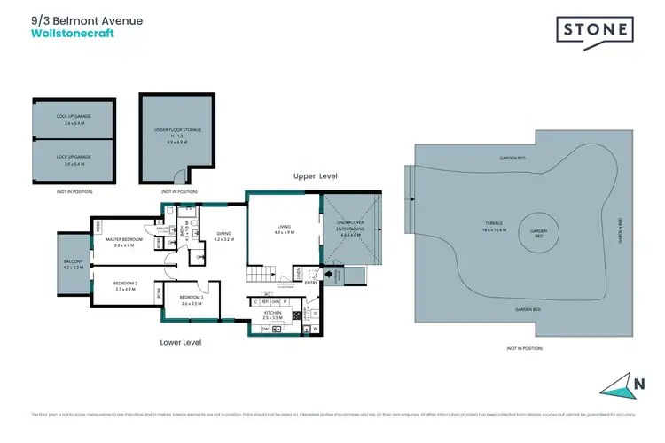 Floorplan of Homely apartment listing, 9/3 Belmont Avenue, Wollstonecraft NSW 2065