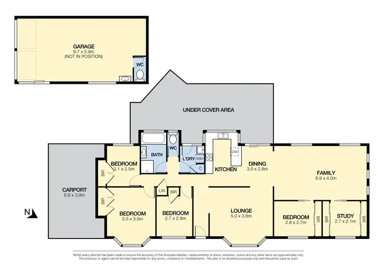 Floorplan of Homely house listing, 69 Welcome Road, Diggers Rest VIC 3427