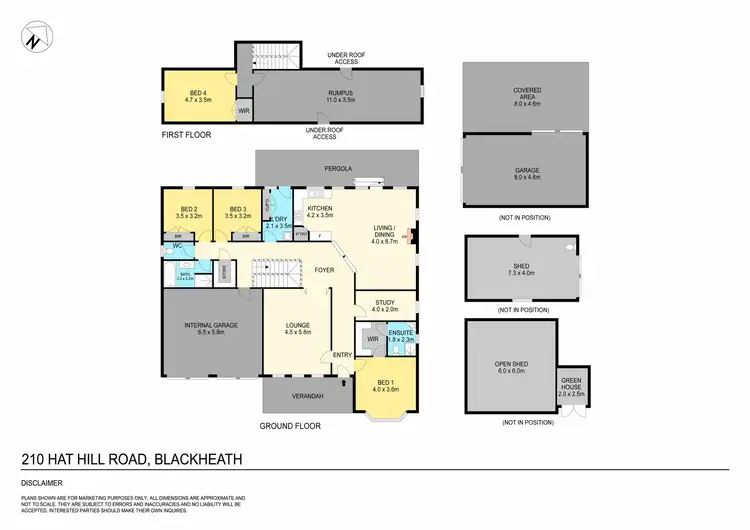 Floorplan of Homely house listing, 210 Hat Hill Road, Blackheath NSW 2785