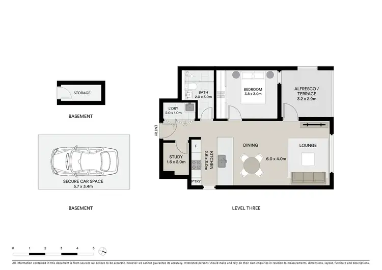 Floorplan of Homely apartment listing, 131/7 Dunstan Grove, Lindfield NSW 2070