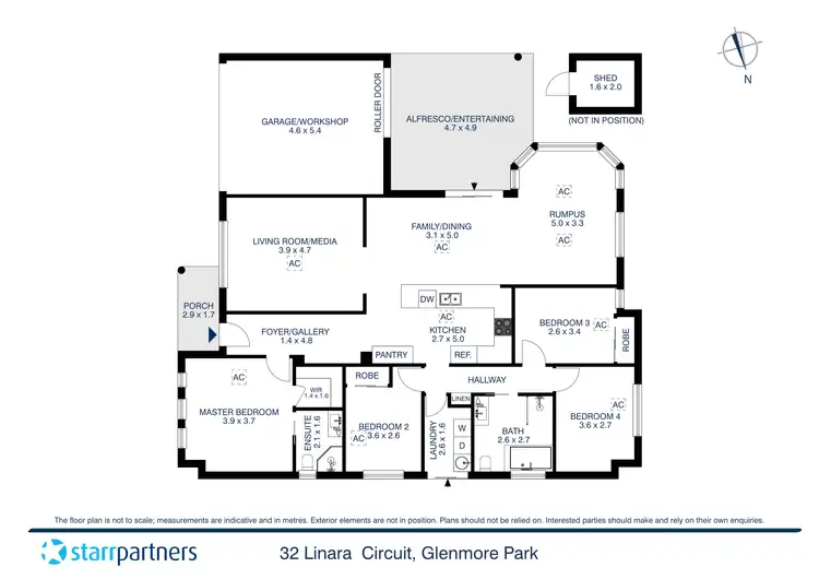 Floorplan of Homely house listing, 32 Linara Circuit, Glenmore Park NSW 2745