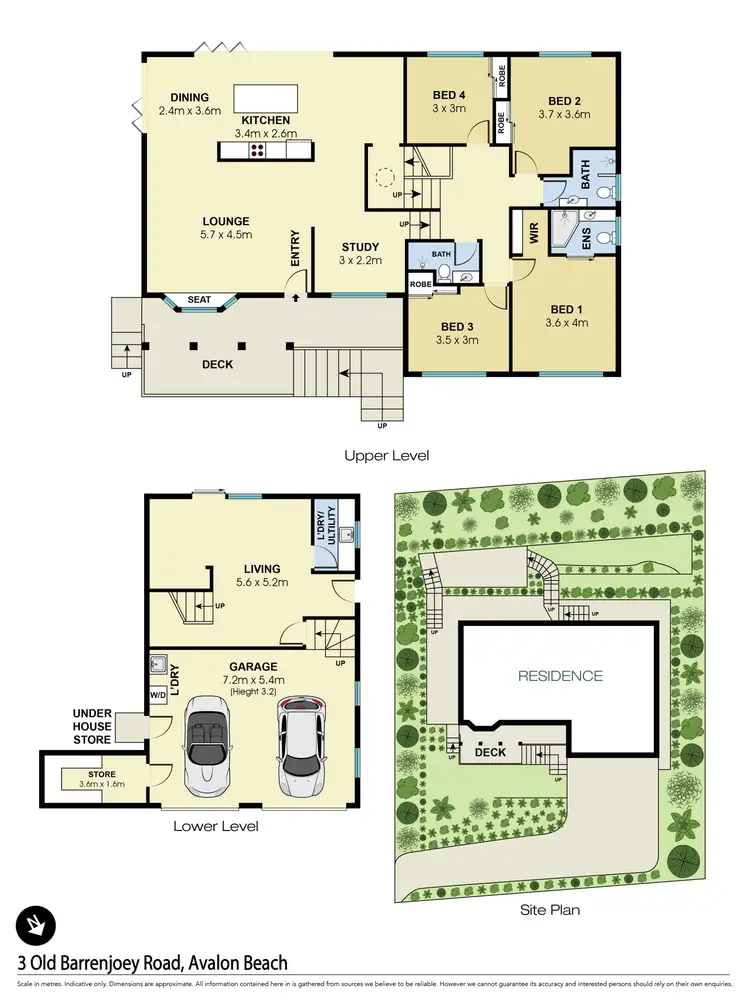Floorplan of Homely house listing, 3 Old Barrenjoey Road, Avalon Beach NSW 2107