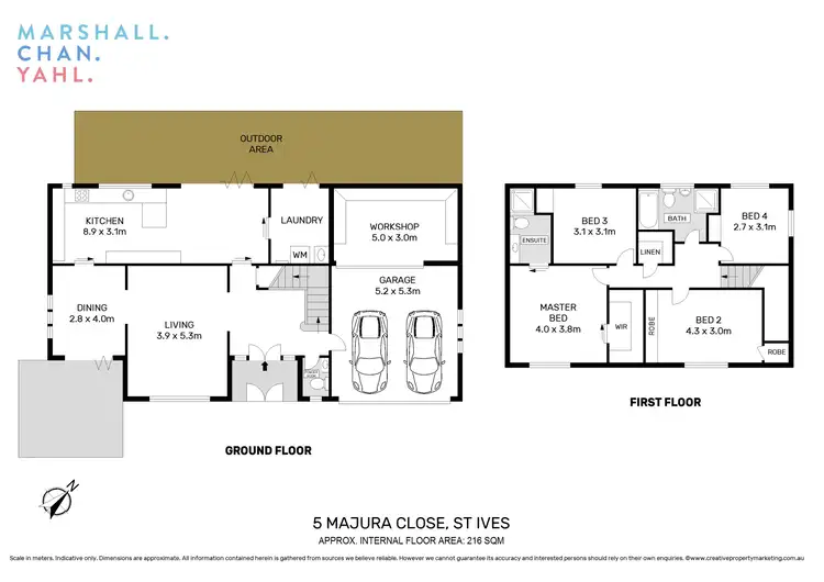 Floorplan of Homely house listing, 5 Majura Close, St Ives NSW 2075