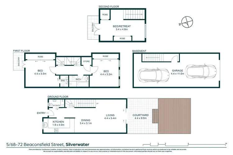 Floorplan of Homely townhouse listing, 5/68-72 Beaconsfield Street, Silverwater NSW 2128