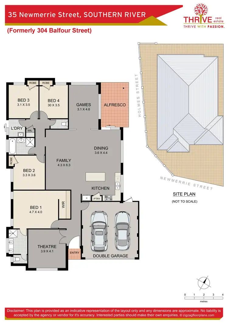 Floorplan of Homely house listing, 35 Newmerrie Street, Southern River WA 6110