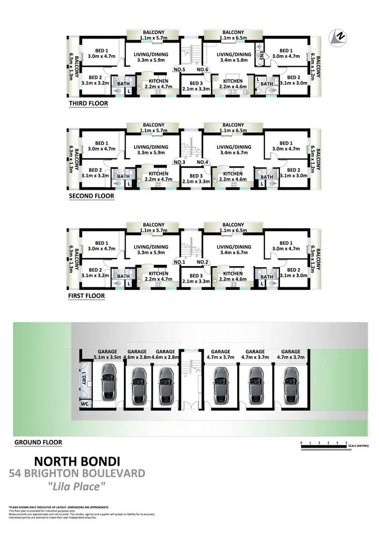 Floorplan of Homely block of units listing, 54 Brighton Boulevard, North Bondi NSW 2026