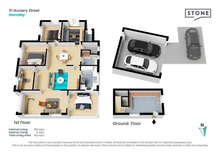 Floorplan of Homely house listing, 51 Nursery Street, Hornsby NSW 2077