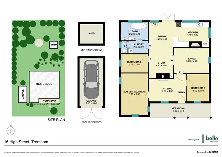 Floorplan of Homely house listing, 16 High Street, Trentham VIC 3458