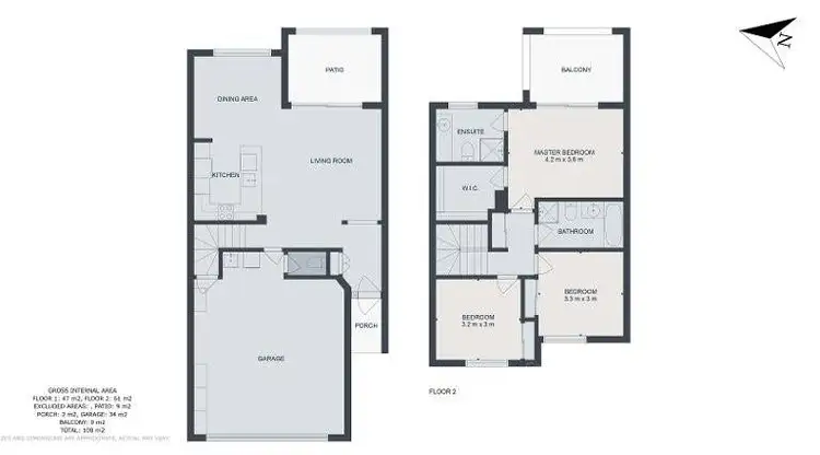 Floorplan of Homely unit listing, 51/1 Poinsettia Court, Mooloolaba QLD 4557